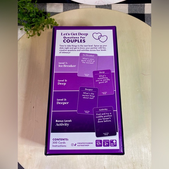 Let's Get Deep-Questions For Couples - Picture 4 of 4